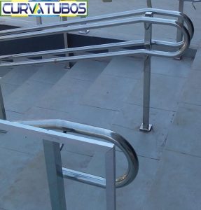 Curva para Corrimão 180 graus